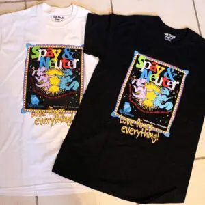Promote pet population control shirts